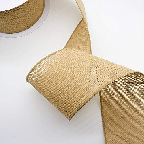 Cinta De Arpillera Ct Craft Llc, 4 Pulgadas X 20 Yardas, Nat