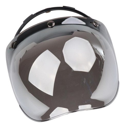 . 3-snap Casco De Motocicleta Visera Anti-niebla Protección