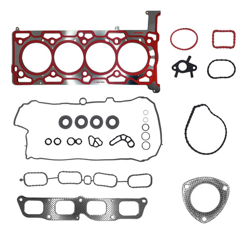 Jogo Juntas Cabeçote Aço Gm S10 2.5 16v 2015... Ecotec Flex