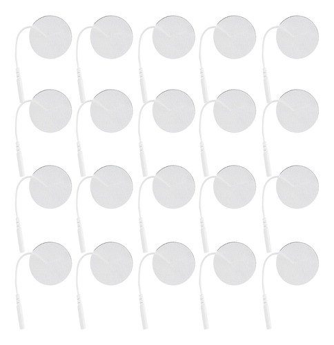 20 Unids/bolsa De Almohadillas De Electrodos Tens De 3 5 Cm