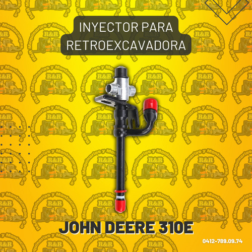 Inyector Para Retroexcavadora John Deere 310e