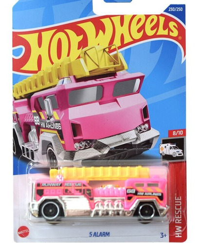 Hot Wheels 5 Alarm Hw Rescue 8/10