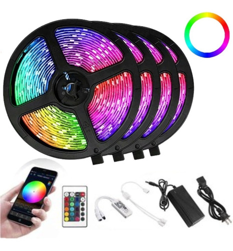 Cinta Led 20 Metros Rgb 5050 Wifi Smart Alexa Google Apps