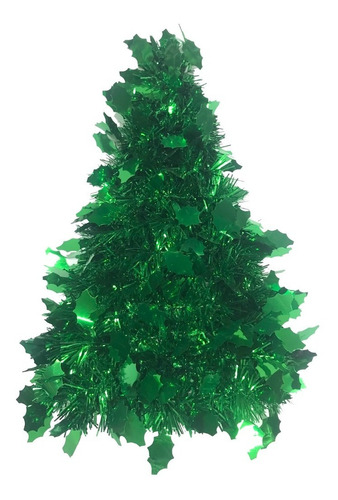 Árbol Mesa Navidad Troquelado Hoja Metal / V.pino 30 Cm #350