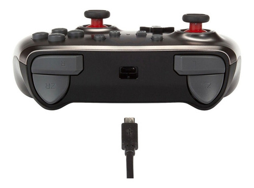 Imagen 4 de 4 de Control joystick ACCO Brands PowerA Enhanced Wired Controller for Nintendo Switch mario silver