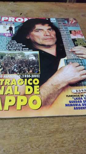 Revista Pronto 448 Año 2005 Julieta Prandi Amor En Custodia (Usado)