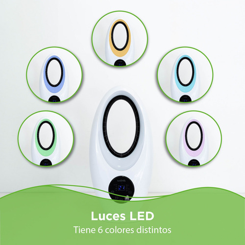 Ventilador Sin Aspas Con Luz Led - Reacondicionado (Reacondicionado)