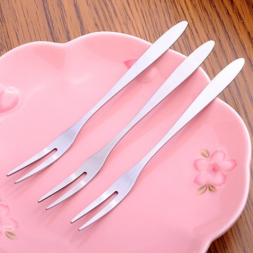 Set Creative De Tenedores Para Frutas De Acero Inoxidable, C