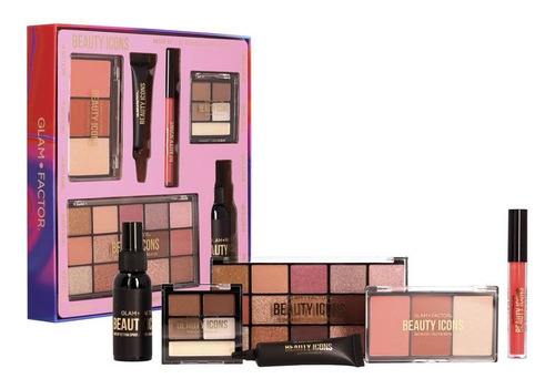 Glam Factor Set De Maquillaje Beauty Icons