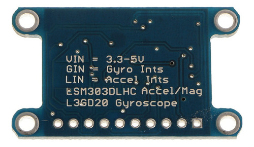 9axis 9dof Imu Sensor Breakout Board Módulo Giroscopio