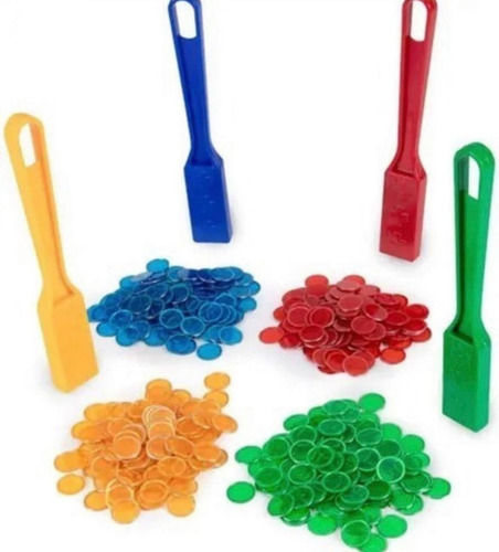 Pala Con Iman Fichas Para Loteria Mexicana Bingo Poker