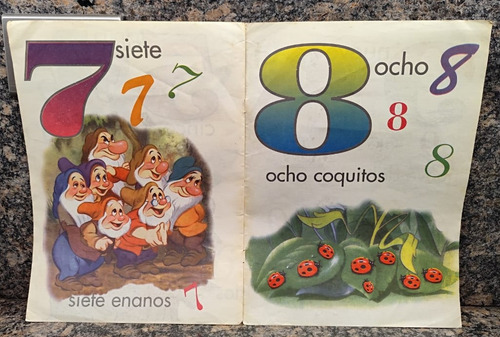 Cartilla Abc De Los Numeros Para Niños (Usado)