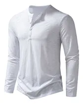 Comprar Camiseta De Manga Larga De Algodón Bambú C-line Para Hombre