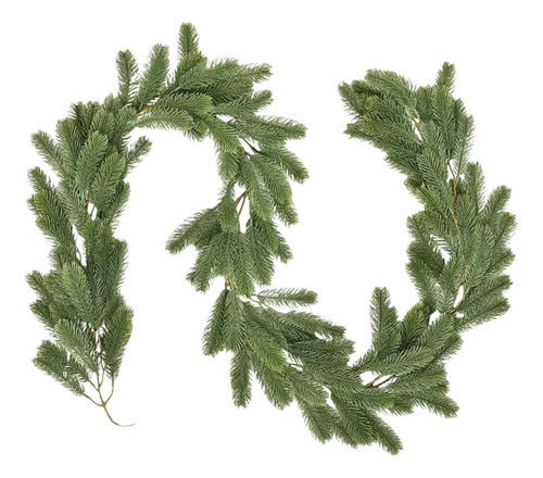 Guirnalda De Pino Verde Para Navidad, 200 Cm De Largo,