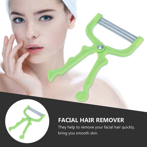 Depilación: Removedor Vello Facial Con Resorte En Espiral
