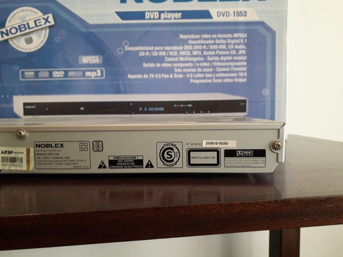 Dvd Player Noblex - Dvd 1553