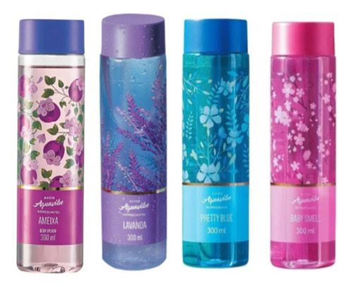 Kit 4 Perfume Avon Refrescante Explosão Amor Amora 300ml 