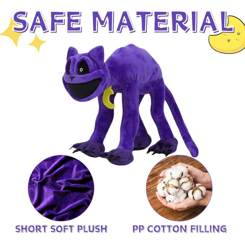 Muñeca De Peluche Poppy Playtime Smiling Critters Catnap