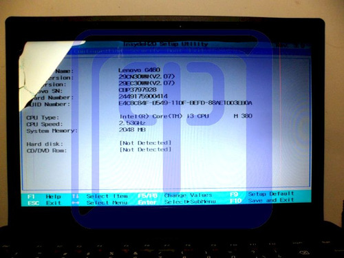 0116 Notebook Lenovo G460 - 0677 (Usado)