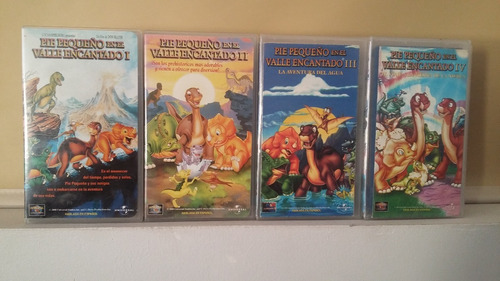 Peliculas Vhs De Coleccion   Pie Pequeño 