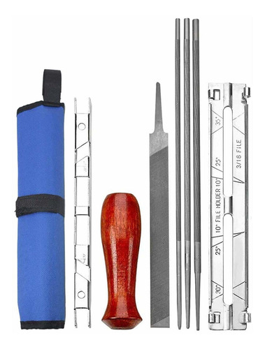 Kit Archivo Motosierra Mejorado Incluye Lima Redonda 5