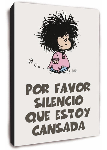 Cuadro De Mafalda Y Todos Tus Personajes Favoritos