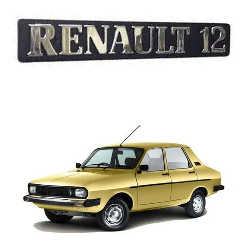Emblema Renault 12