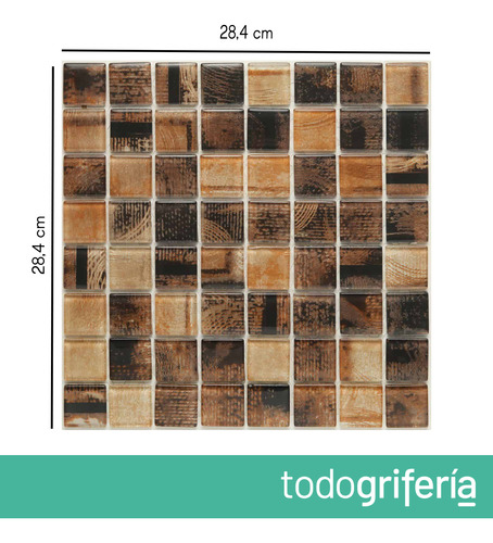 Malla Acuarela Prana Dorada 30x30
