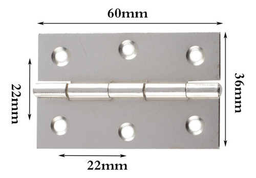 Bisagras De Metal De 10 Piezas Conectores De Bisagra Para