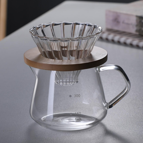 Juego De Percoladores De Cafetera Con Gotero De Café 300ml