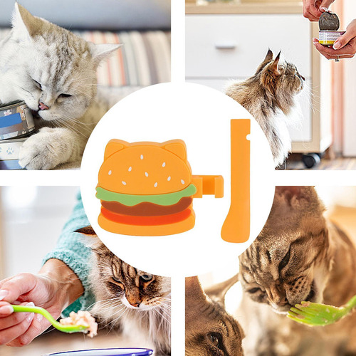 Abridor De Comida Para Gatos Espátula De Comida Para Gatos A