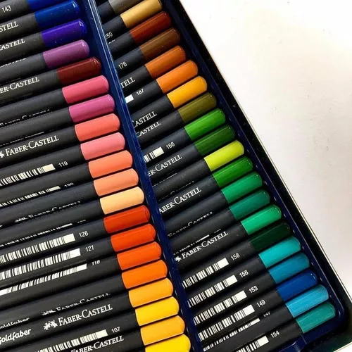 48 Lápices Colores Goldfaber Profesionales Faber Castell