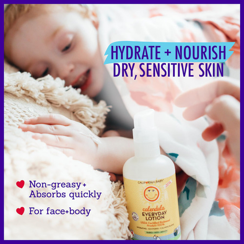 California Baby Calendula Everyday Lotion - Moisturizer For