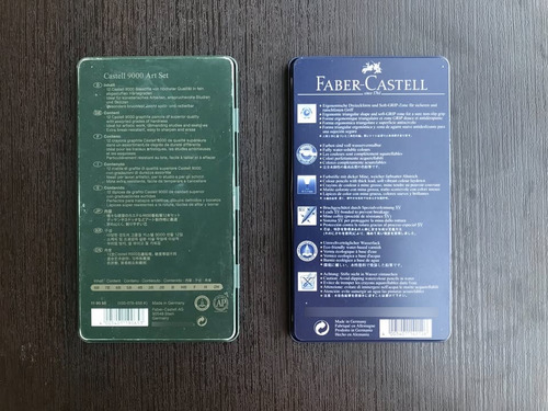 Lápices Y Acuarelas Faber Castell Negro (Usado)
