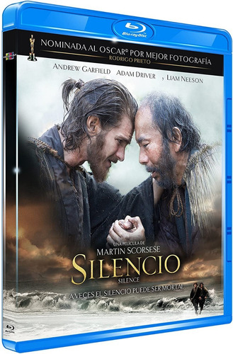 Silencio Blu Ray Martin Scorsese Película Nuevo