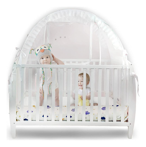 Golden Cherub Baby Crib Tent Toddler Bed Canopy Mosquito Net