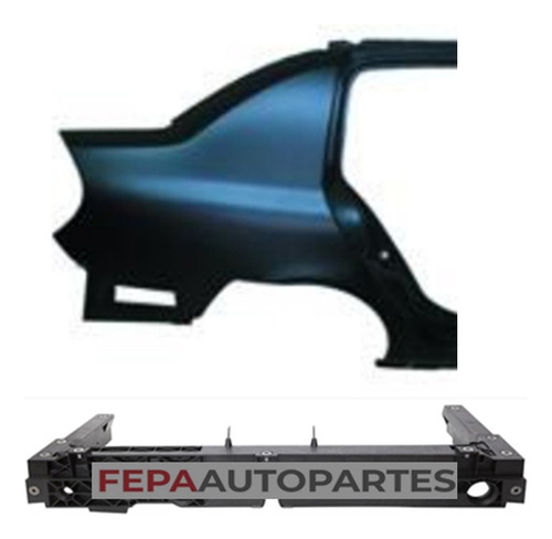 Guardabarro Trasero Renault Clio 2 2004 / 2012  4 Puertas