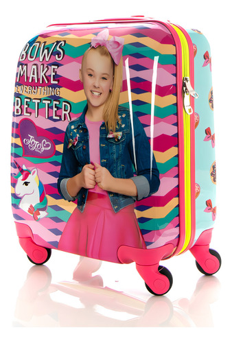 Maleta Atmpacks 2040 36cm De Ancho X 45cm De Alto X 22cm De Profundidad Color Rosa Diseño Everithing Better