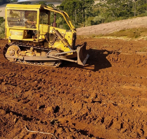 Trator De Esteira Caterpillar D4 E - Ano 1987 - Motor Zero
