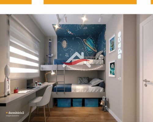 Imagem 10 de 20 de Lindo Concetto Campolim, Apartamento 73 M², 2 Dormit.(1 Suíte Máster), 2 Banh., Escritório, Varanda Grill, 1 Vaga Coberta. Rua Mercadão Campolim - Ap00108 - 69254756
