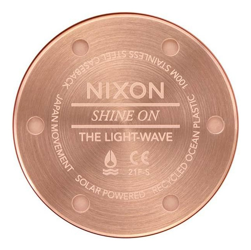 Reloj Light-wave Light Pink Rose Gold