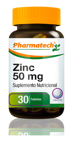 Zimc 50mg Pharmatech 30 Tabletas