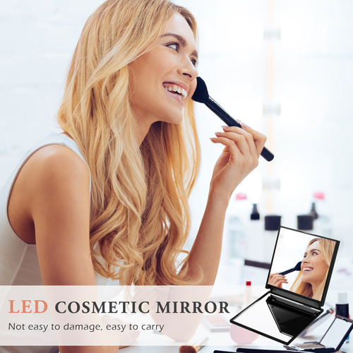 Espejo De Maquillaje Cuadrado Espejo De Maquillaje Pequeño