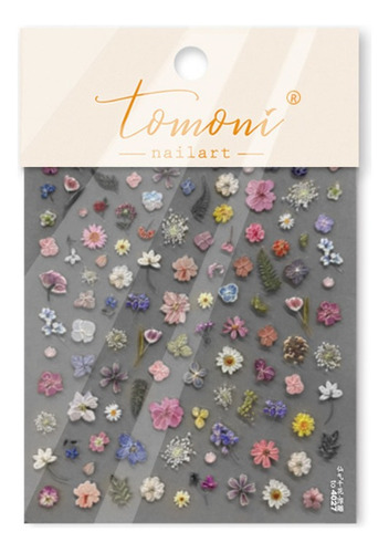 Adesivos De Arte De Unhas, Flores Silvestres De Primavera, D