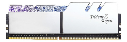 Memória RAM Trident Z Royal prateado 16GB 2 G.Skill F4-4600C18D-16GTR