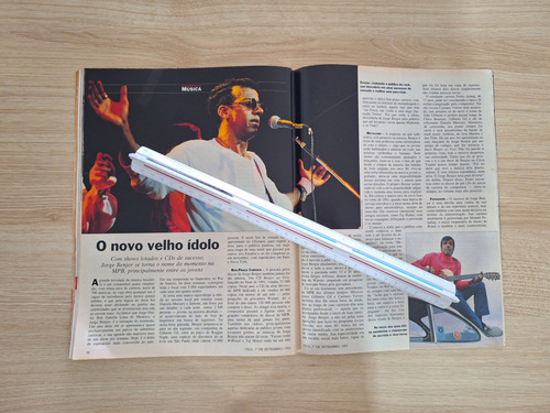 Revista Veja 1303 Vera Fischer Xuxa Jorge Ben Sabatella (Usado)