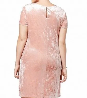 Sangria Nuevo Rosa Para Mujer Tamaño 14w Más Terciopelo