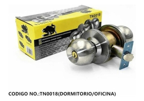 Imagen 2 de 3 de Cerradura Chapa Puerta Casa Dormitorio Para Interiores