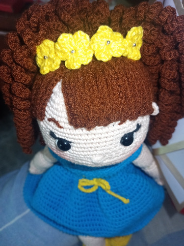 Muñeca Tejida A Crochet
