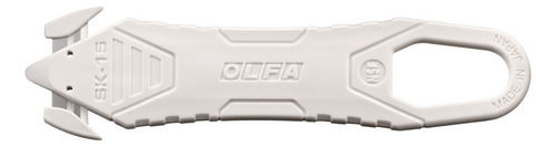 Cutter De Seguridad Sk-15 Blanco Olfa